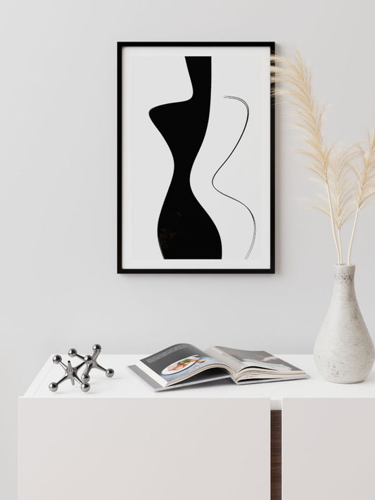 Line Art N1 - Fine Art Poster