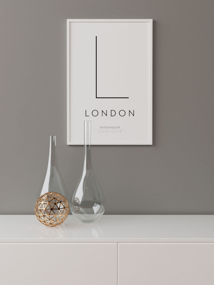 London - Art Print Ürün ikincil görseli