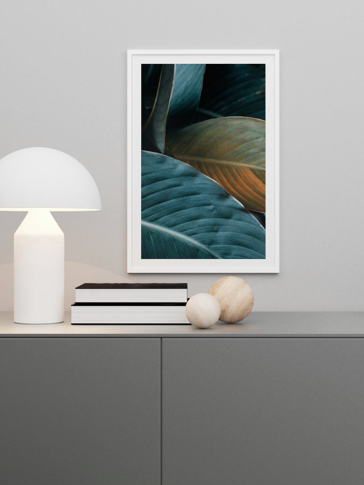 Makro Yaprak N1 - Art Print Ürün ikincil görseli