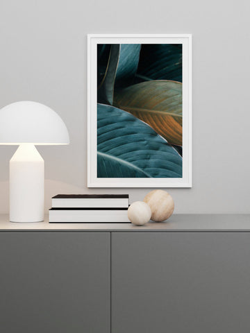 Makro Yaprak N1 - Art Print