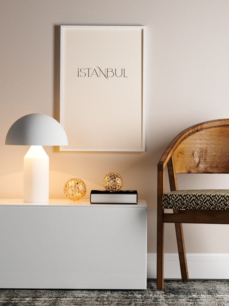 Istanbul With Style - Art Print Ürün ikincil görseli