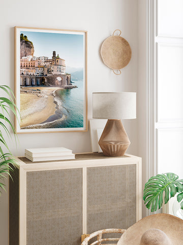 Amalfi Manzarası - Art Print