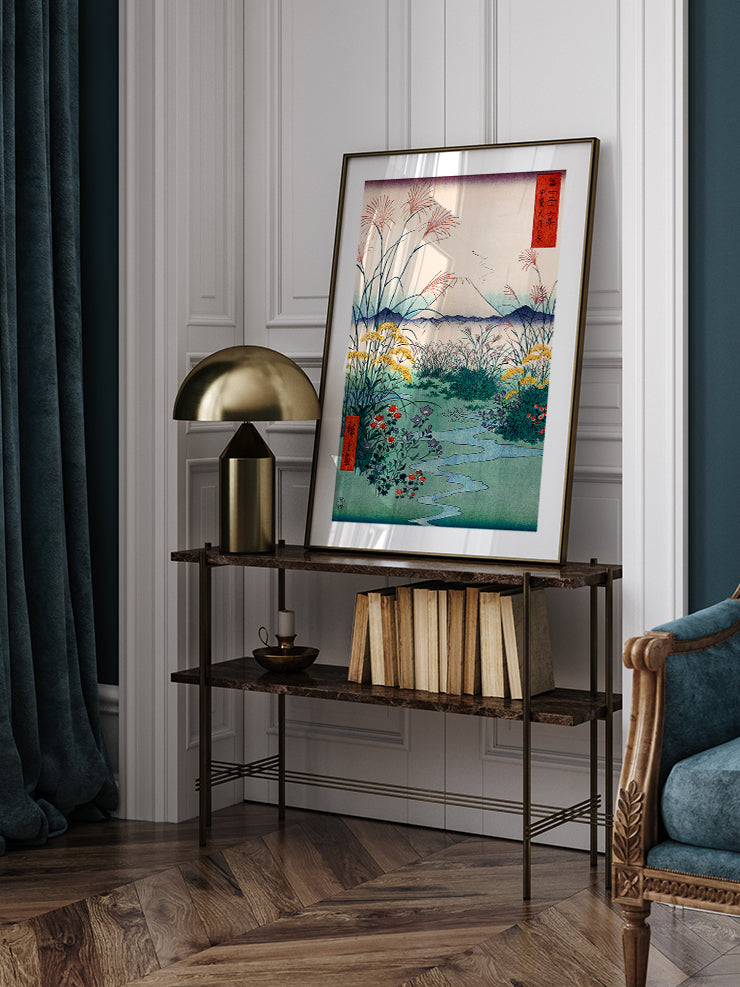 Japon Sanatı Manzara - Art Print Ürün ikincil görseli