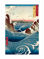 Japon Sanatı Girdap - Art Print