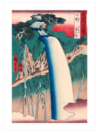 Japon Sanatı Şelale - Art Print