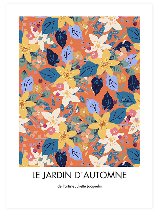 Jardin D'automne - Art Print