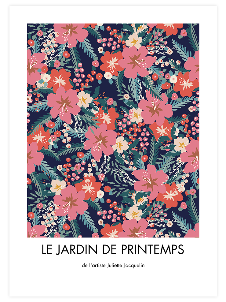 Jardin De Printemps - Art Print Sanatsal Poster