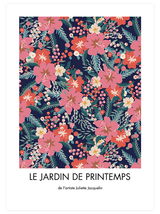 Jardin De Printemps Poster - Giclée Baskı