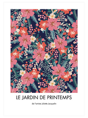 Jardin De Printemps Poster - Giclée Baskı