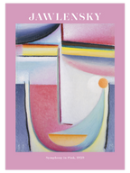 Jawlensky Symphony in Pink - Art Print
