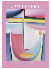 Jawlensky Symphony in Pink - Fine Art Poster