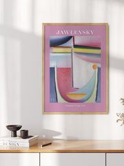Jawlensky Symphony in Pink - Fine Art Poster