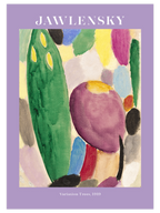 Jawlensky Variation Trees - Art Print
