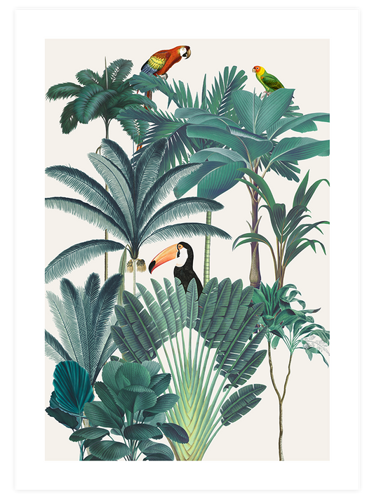 Jungle N3 Poster - Giclée Baskı