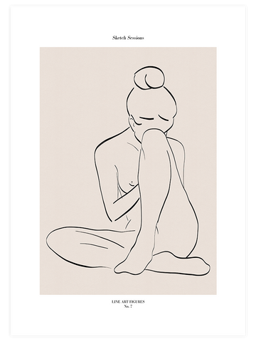 Kadın N3 - Art Print