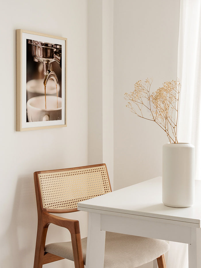 Espresso Café - Art Print  Poster