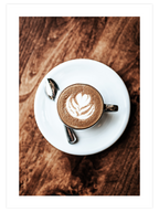 Café Cappuccino - Art Print