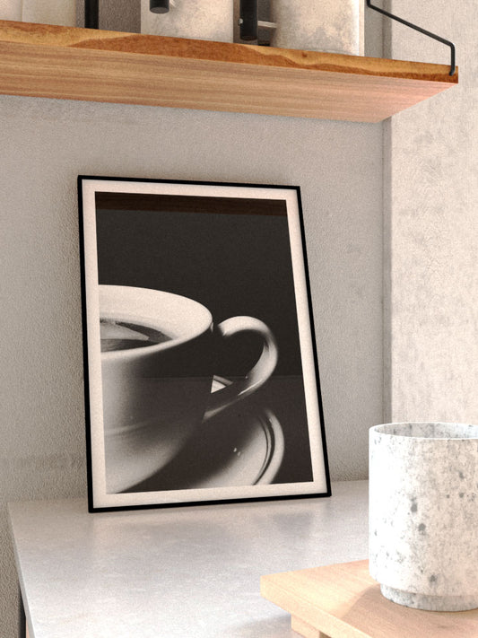 Tasse de Café Poster - Giclée Baskı