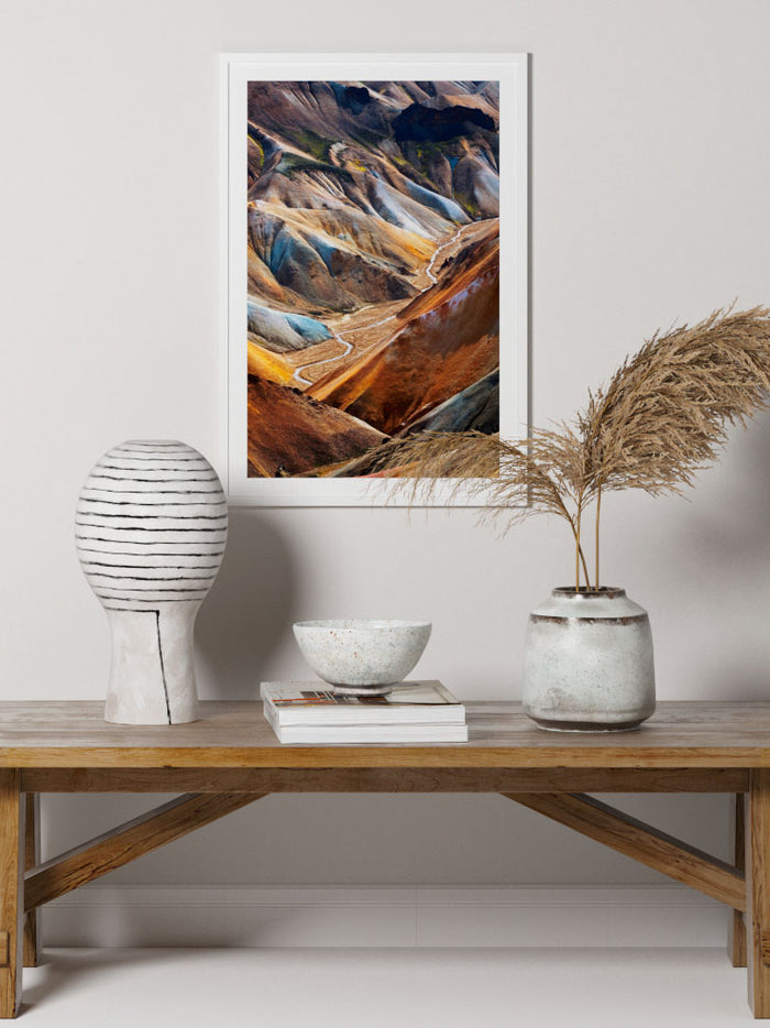 Ocre - Art Print  Poster