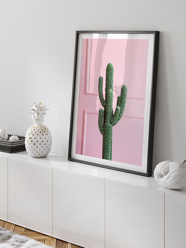 Chic Cactus - Art Print  Poster