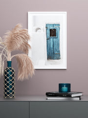 Blue Door - Fine Art Poster