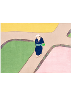 Kamisaka Sekka Rice Paddies in Spring - Art Print