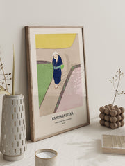 Kamisaka Sekka Path through the Fields Poster - Giclée Baskı