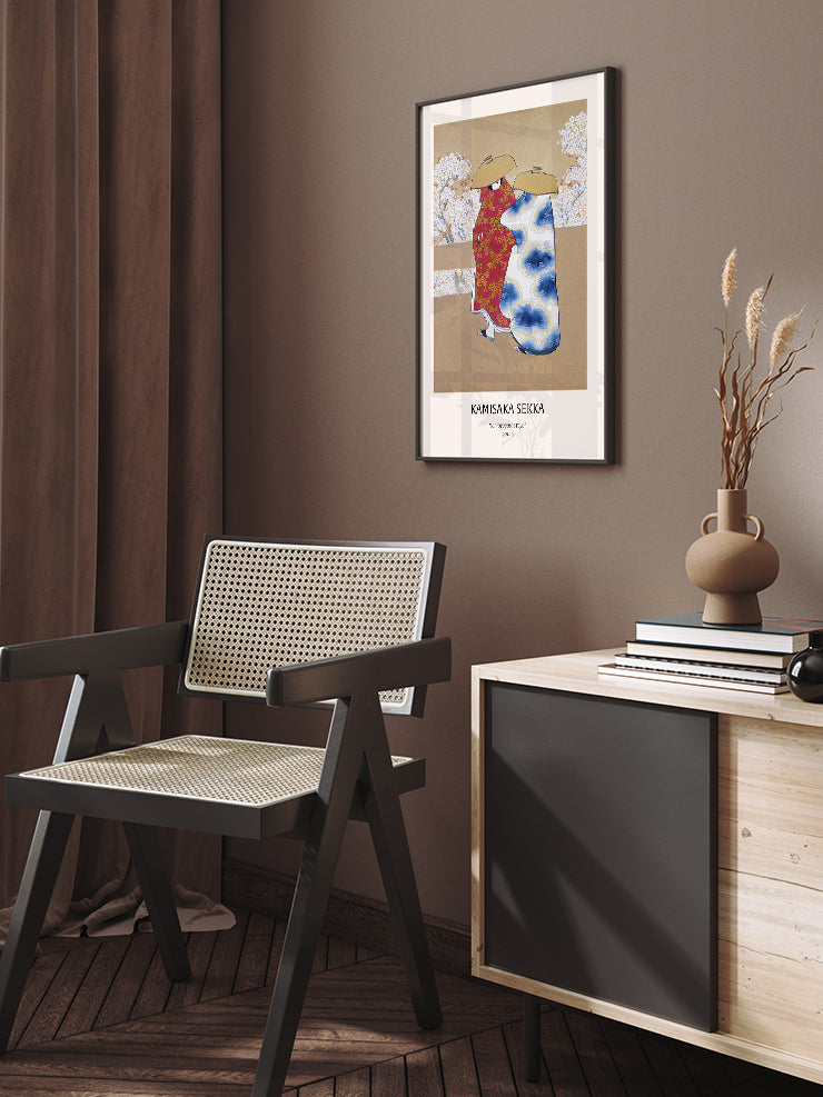 Kamisaka Sekka The Third Month - Art Print Ürün ikincil görseli