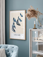 Kamisaka Sekka One Thousand Butterflies - Art Print