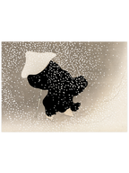 Kamisaka Sekka Whirling Snow - Art Print