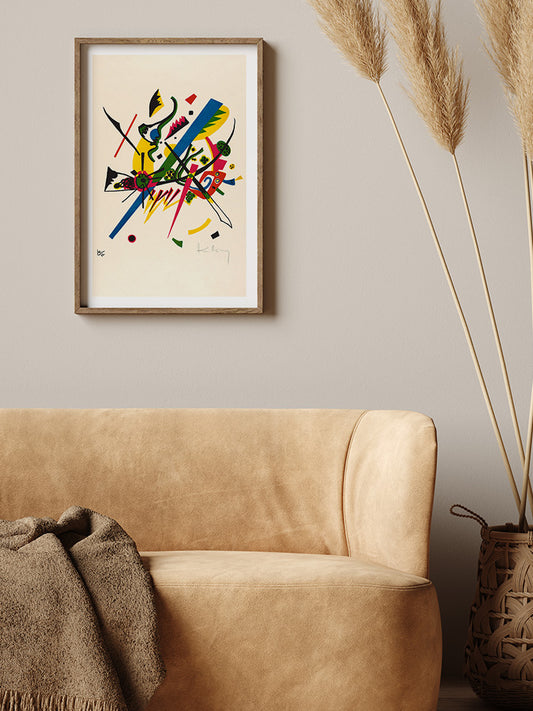 Kandinsky Art N3 Poster - Giclée Baskı