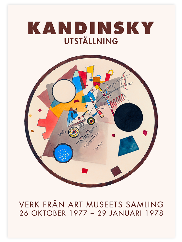 Kandinsky Afiş N18 - Art Print Ürün ana görseli