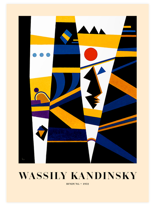 Kandinsky Binding - Fine Art Poster