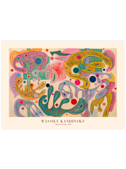 Kandinsky Capricious Forms - Fine Art Poster
