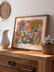 Kandinsky Capricious Forms - Fine Art Poster