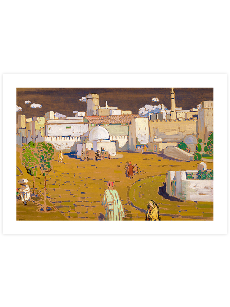 Kandinsky Doğu Şehri - Art Print Ürün ana görseli