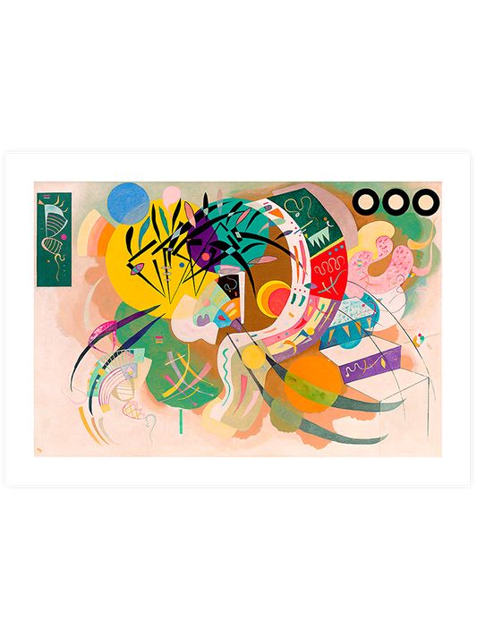 Kandinsky Dominant Curve - Art Print
