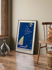 Kandinsky Dull Grey - Fine Art Poster