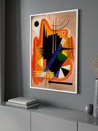 Kandinsky Einige Spitzen - Art Print