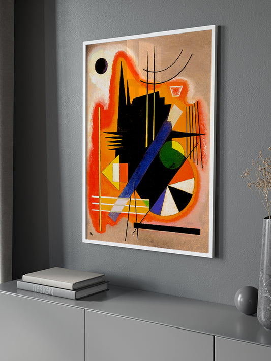 Kandinsky Einige Spitzen - Art Print