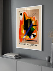 Kandinsky Einige Spitzen - Fine Art Poster