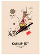 Kandinsky Joyous Ascent - Art Print