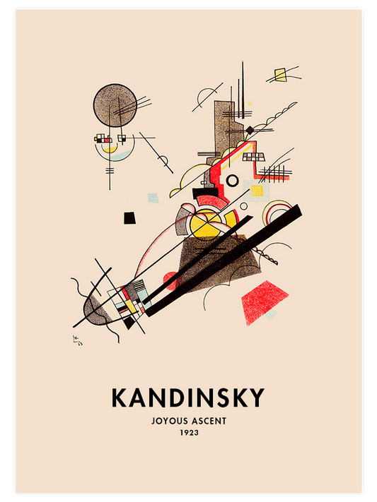 Kandinsky Joyous Ascent - Art Print