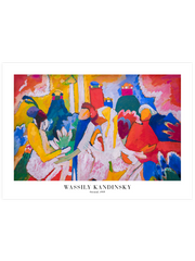 Kandinsky Oriental - Fine Art Poster