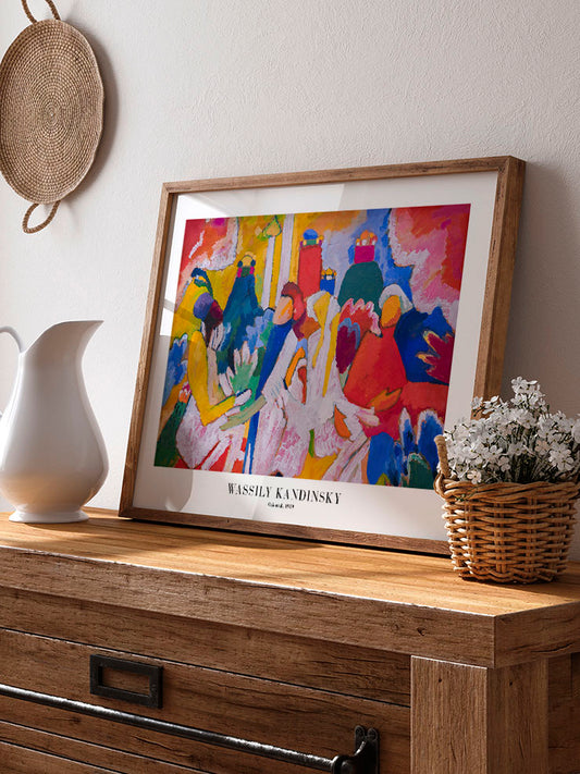 Kandinsky Oriental - Fine Art Poster