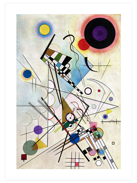 Kandinsky Art No18 Poster - Giclée Baskı