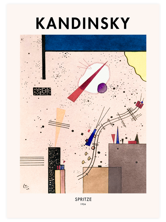 Kandinsky Spray - Art Print