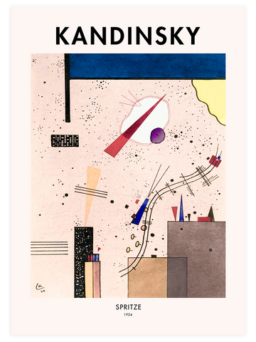 Kandinsky Spray - Art Print
