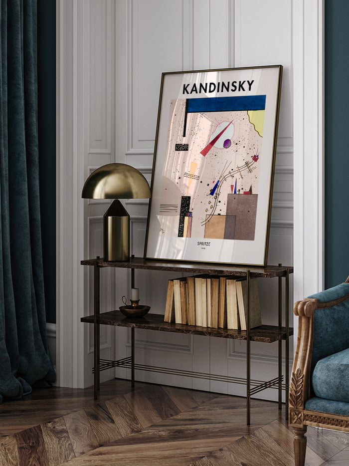 Kandinsky Spray - Art Print  Poster