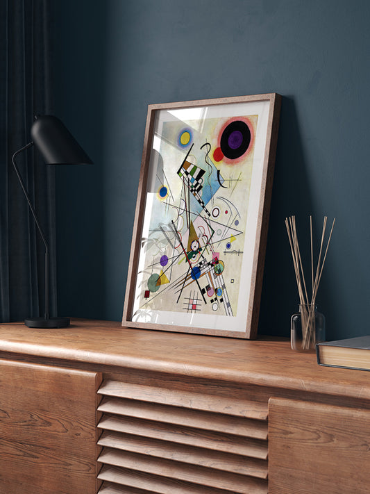 Kandinsky Art No18 Poster - Giclée Baskı